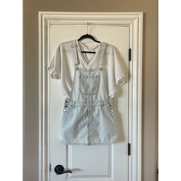 Lovely White Crop Top Size Large - Picture 1 of 12